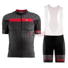 Maglia Craft Route Manica Corta 2018 Nero Rosso