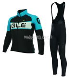 Maglia Donne ALE Manica Lunga 2017 Nero e Blu