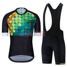 Maglia Etixxl Manica Corta 2019 Nero Verde Blu