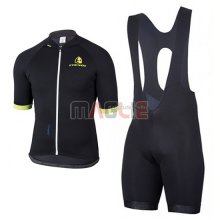 Maglia Etxeondo Entzun Manica Corta 2017 Nero e Giallo