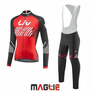 Maglia Liv Manica Lunga 2017 Rosso