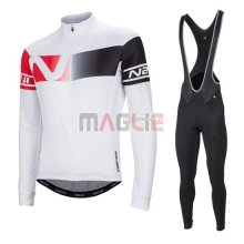 Maglia Nalini manica lunga 2016 rosso e bianco