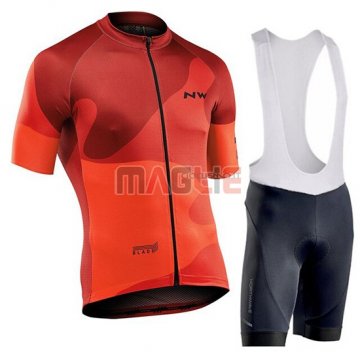 Maglia Northwave Manica Corta 2019 Arancione