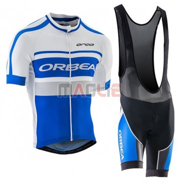 Maglia Orbea manica corta 2017 bianco e blu