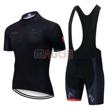 Maglia STRAVA Manica Corta 2019 Nero