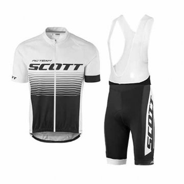 Maglia Scott Manica Corta 2017 bianco e nero