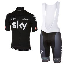 Maglia Sky Manica Corta 2017 scuro nero