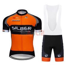 Maglia Sliber Manica Corta 2019 Arancione Nero