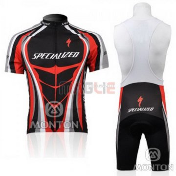 Maglia Specialized manica corta 2010 rosso e nero