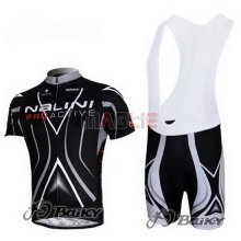 Maglia Nalini manica corta 2012 nero e argentato