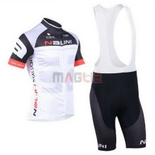 Maglia Nalini manica corta 2013 bianco e rosso