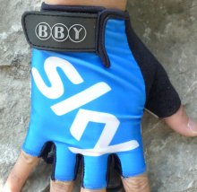 2013 Sky Guanto Ciclismo Blu