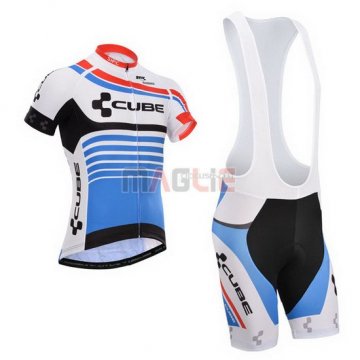 Maglia Cube manica corta 2014 blu e nero