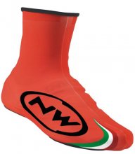 2014 NW Copriscarpe Ciclismo Rosso