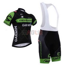 Maglia Cannondale manica corta 2015 verde e nero