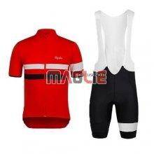 Maglia Rapha manica corta 2015 nero e rosso