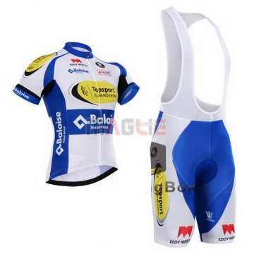 Maglia Topsport manica corta 2015 bianco e celeste