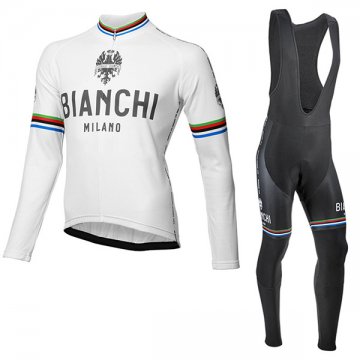 2017 Maglia Bianchi Milano ML bianco