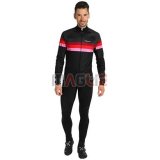 Maglia Nalini Warm 2.0 Manica Lunga 2019 Nero Rosso