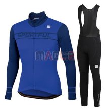 Maglia Donne Sportful Manica Lunga 2020 Blu