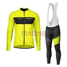 Maglia Rc Scott Manica Lunga 2020 Giallo Nero