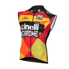 Gilet antivento Cinelli 2016 rosso e giallo