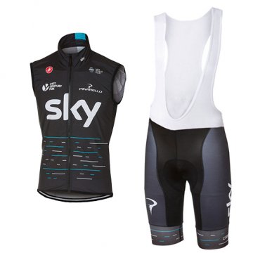 Gilet antivento Sky 2017 nero