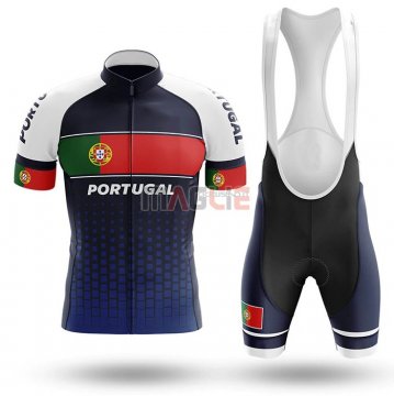 Maglia Campione Portugal Manica Corta 2020 Blu Verde Rosso