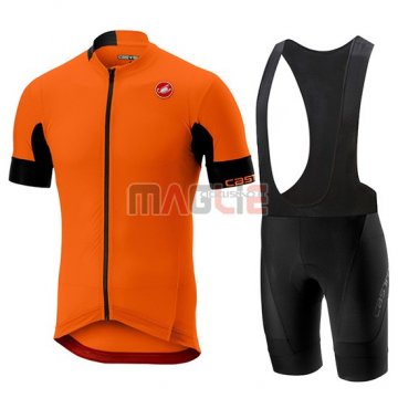 Maglia Castelli Aero Race Manica Corta 2019 Arancione