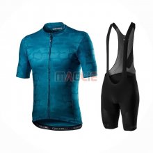 Maglia Castelli Manica Corta 2021 Scuro Blu