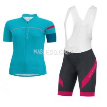 Maglia Donne Gore Bike Wear 2017 Azzurro