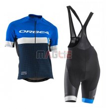 Maglia Donne Orbea Manica Corta 2017 Nero e Blu