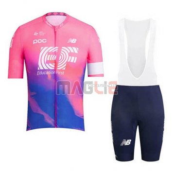 Maglia EF Education First Manica Corta 2019 Rosa