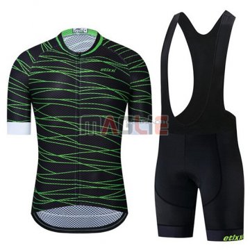 Maglia Etixxl Manica Corta 2019 Nero Verde