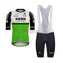 Maglia Kern Pharma Manica Corta 2020 Bianco Verde Nero