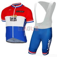 Maglia Lotto-NL-Jumbo Manica Corta 2019 Campione Lussemburgo