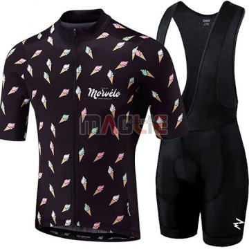 Maglia Morvelo Manica Corta 2018 Nero