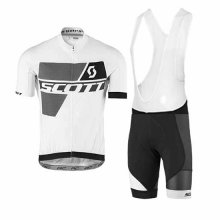 Maglia Scott Manica Corta 2017 grigio e bianco