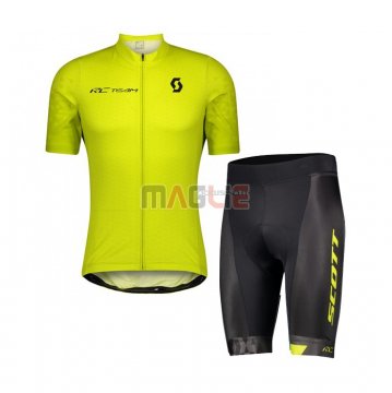 Maglia Scott Manica Corta 2021 Giallo(1)