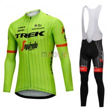 Maglia Trek Segafredo Manica Lunga 2018 Verde