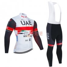 Maglia UAE Manica Lunga 2021 Bianco