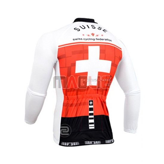 Maglia Assos manica lunga 2014 arancione e bianco - Clicca l'immagine per chiudere