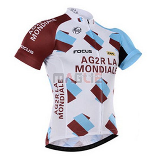 Maglia Ag2rla manica corta 2016