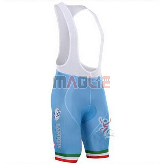 Maglia Astana manica corta 2016 blu e verde