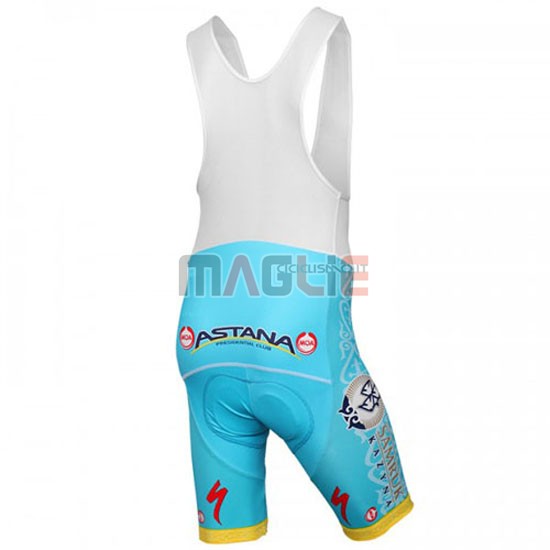 Maglia Astana manica corta 2016 giallo e azzurro - Clicca l'immagine per chiudere