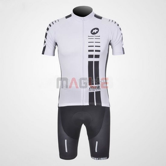 Maglia Assos manica corta 2011 bianco e nero - Clicca l'immagine per chiudere