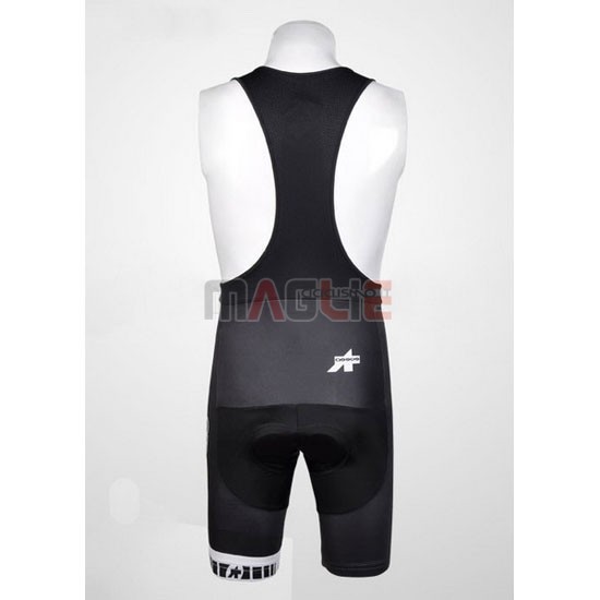 Maglia Assos manica corta 2012 bianco e celeste