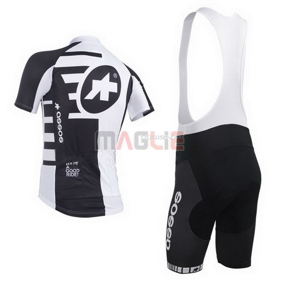 Maglia Assos manica corta 2013 bianco e nero - Clicca l'immagine per chiudere