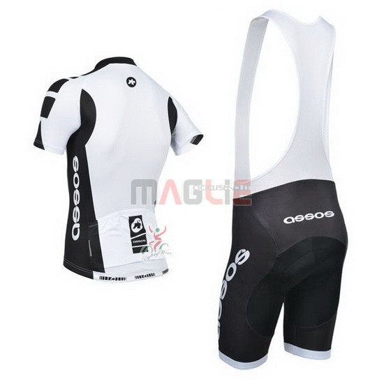 Maglia Assos manica corta 2014 bianco e nero - Clicca l'immagine per chiudere