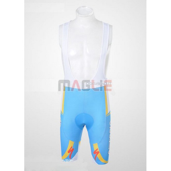 Maglia Astana manica corta 2012 azzurro